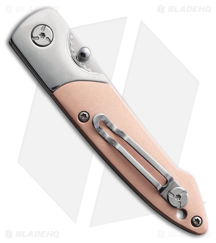 Brighten Blades Not So Heavy Metal Liner Lock Knife Pink (Floyd) (2.5" Satin)