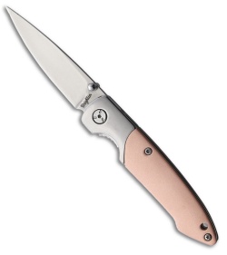 Brighten Blades Not So Heavy Metal Liner Lock Knife Pink (Floyd) (2.5" Satin)