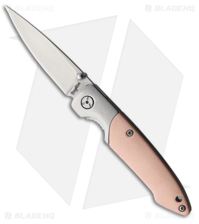 Brighten Blades Not So Heavy Metal Liner Lock Knife Pink (Floyd) (2.5" Satin)