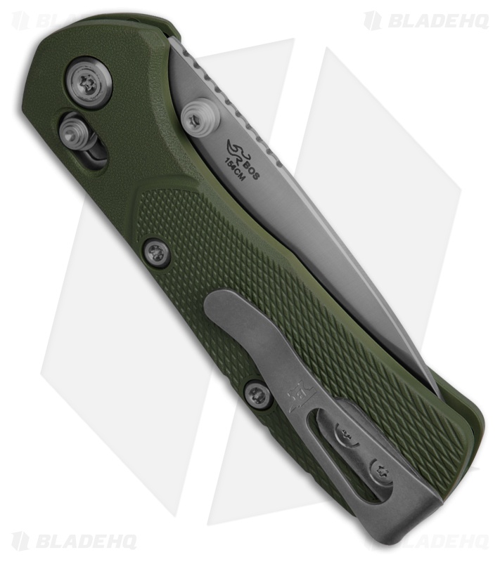 Buck Knives 790 Mini Range Pro Knife Green GFN Satin