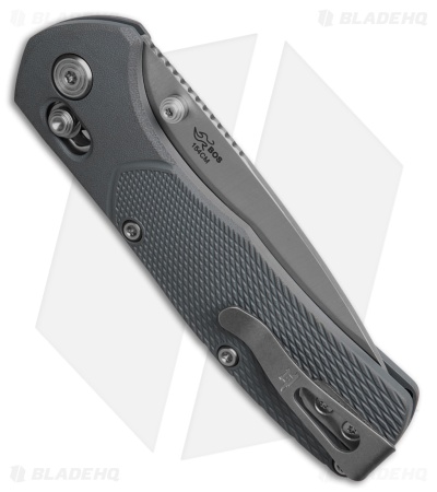 Buck 791 Range Pro Crossbar Lock Knife Gray GFN (3.4" Satin 154CM) 0791GYS1-B