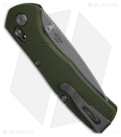 Buck 791 Range Pro Crossbar Lock Knife Green GFN (3.4" Satin 154CM) 0791GRS1-B