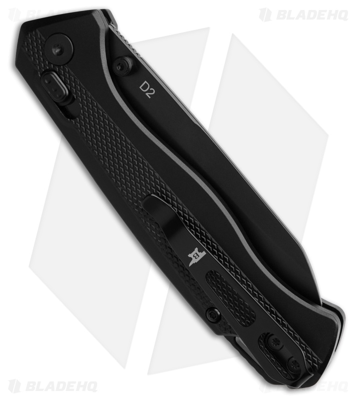 Buck Knives 698 Ferrox Crossbar Lock Knife Black Aluminum (3.4" Black)