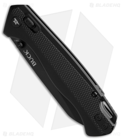 Buck Knives 698 Ferrox Crossbar Lock Knife Black Aluminum (3.4" Black)