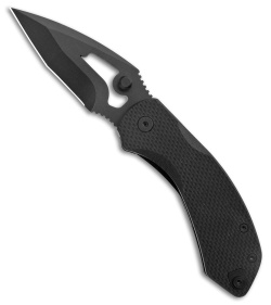 Burnside Knives Rose Liner Lock Knife Black G-10 (2.15" Black VG-10)