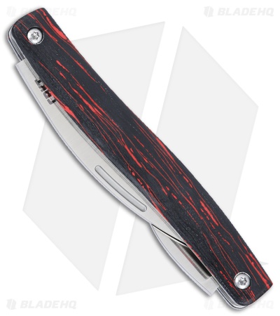 CRKT Forebear Slip Joint Knife Red/Black G-10 (2.29" Satin)