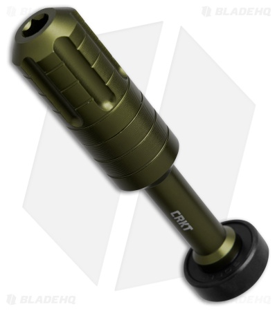 CRKT ToGo Driver Tool OD Green Aluminum 9914