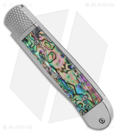 Cobratec Knives Abalone Trapper Hidden Release (3.12" Satin) *DISC*