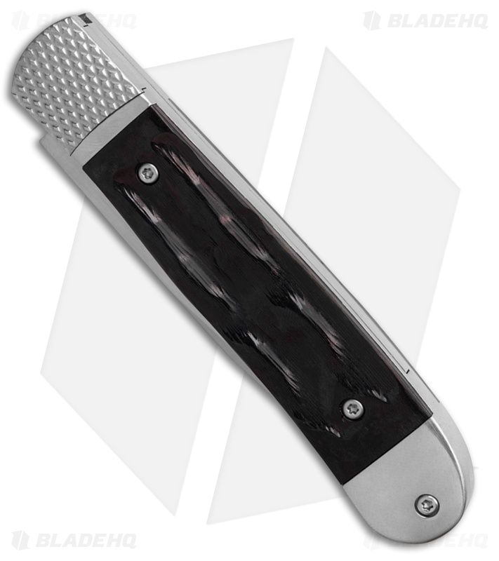 Cobratec Knives Black Bone Trapper Hidden Release (3.12" Satin)