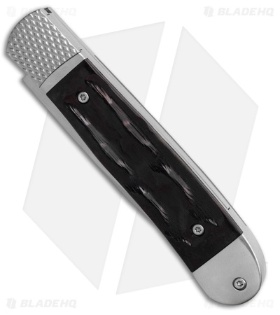 Cobratec Knives Black Bone Trapper Hidden Release (3.12" Satin)