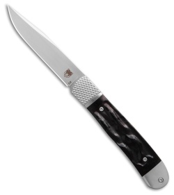 Cobratec Knives Black Bone Trapper Hidden Release (3.12" Satin)