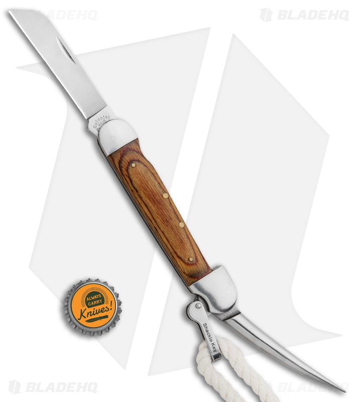 Colonial Marlin Spike Pocket Knife 4.375" Wood