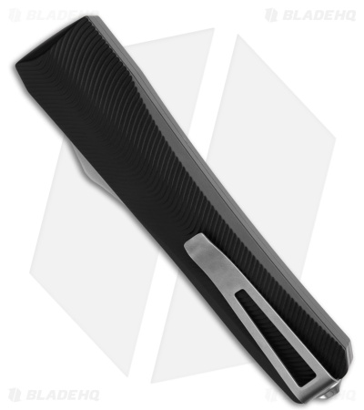Core Edge Knives 0331 Pulsar OTF Automatic Knife Black Al (3.38" Two-Tone)