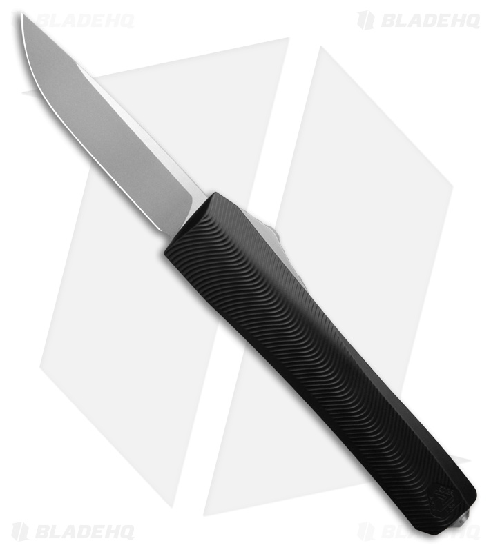 Core Edge Knives 0331 Pulsar OTF Automatic Knife Black Al (3.38" Two-Tone)