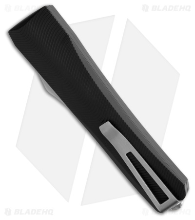 Core Edge Knives 0331 Pulsar OTF Automatic Knife Black Al (3.38" Two-Tone)