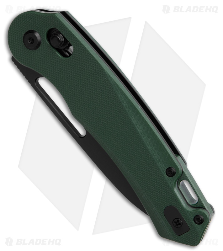 Critical Strike X503 Slide Lock Knife Green G-10 (3.3" Black SW)