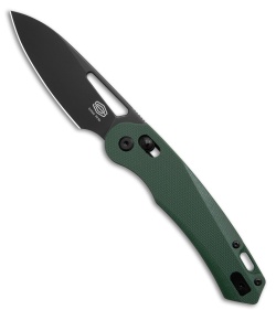 Critical Strike X503 Slide Lock Knife Green G-10 (3.3" Black SW)