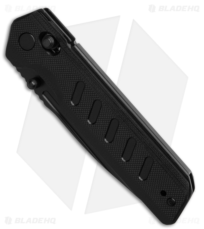 Critical Strike X504 Slide Lock Knife Black G-10 (3.4" Black)