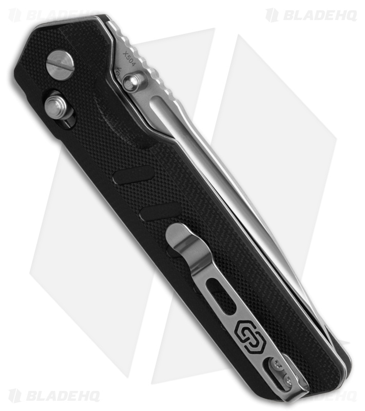 Critical Strike X504 Slide Lock Knife Black G-10 (3.4" Satin)
