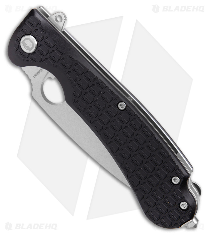 Daggerr Knives Resident Liner Lock Knife Black FRN (3.5" SW) RSFRNBKSW