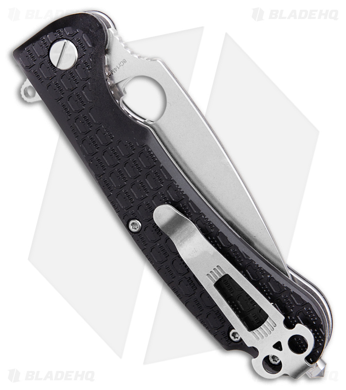 Daggerr Knives Resident Liner Lock Knife Black FRN (3.5" SW) RSFRNBKSW