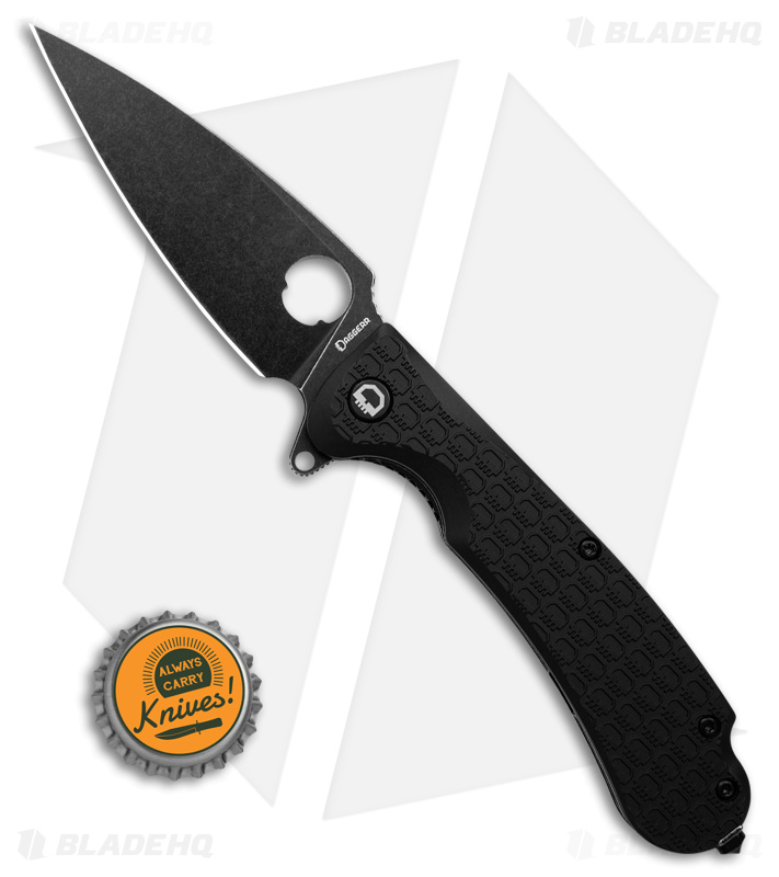 Daggerr Knives Resident Liner Lock Knife Black FRN (3.5" Black) 
