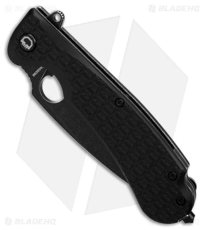 Daggerr Knives Resident Liner Lock Knife Black FRN (3.5" Black) 