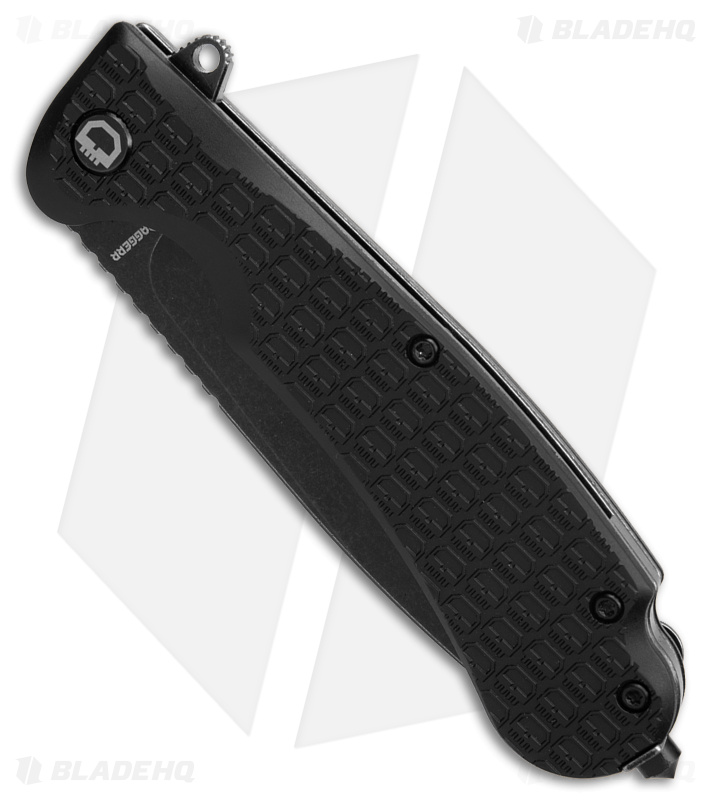 Daggerr Discover Wocket Knife | Black Liner Lock Serrated