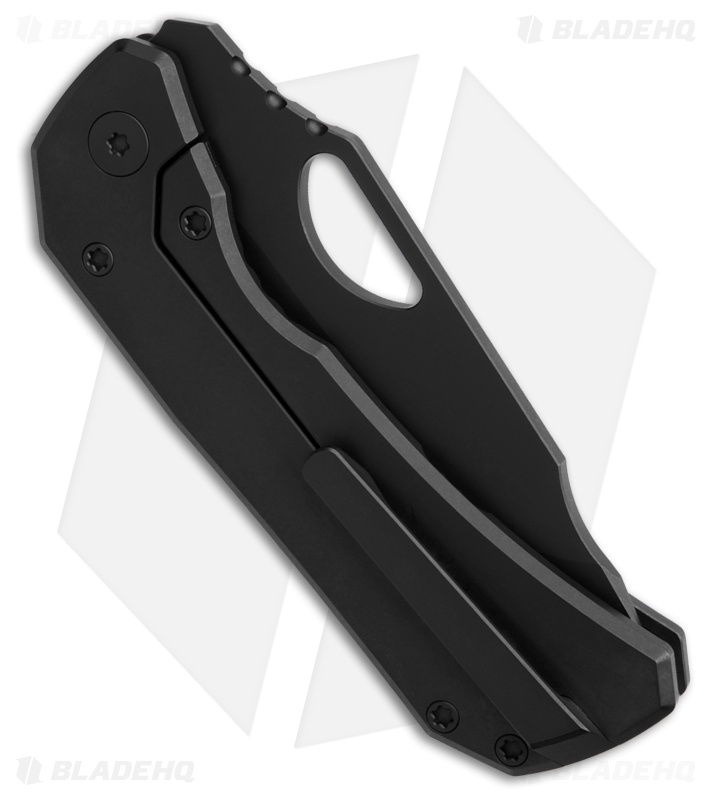 Deadman Design Co. Elixir Frame Lock Knife Blackwash Titanium (3.25" DLC SW)