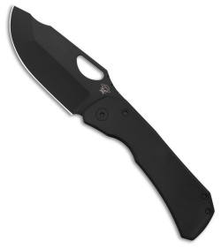 Deadman Design Co. Elixir Frame Lock Knife Blackwash Titanium (3.25" DLC SW)