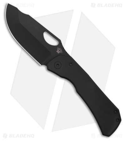 Deadman Design Co. Elixir Frame Lock Knife Blackwash Titanium (3.25" DLC SW)