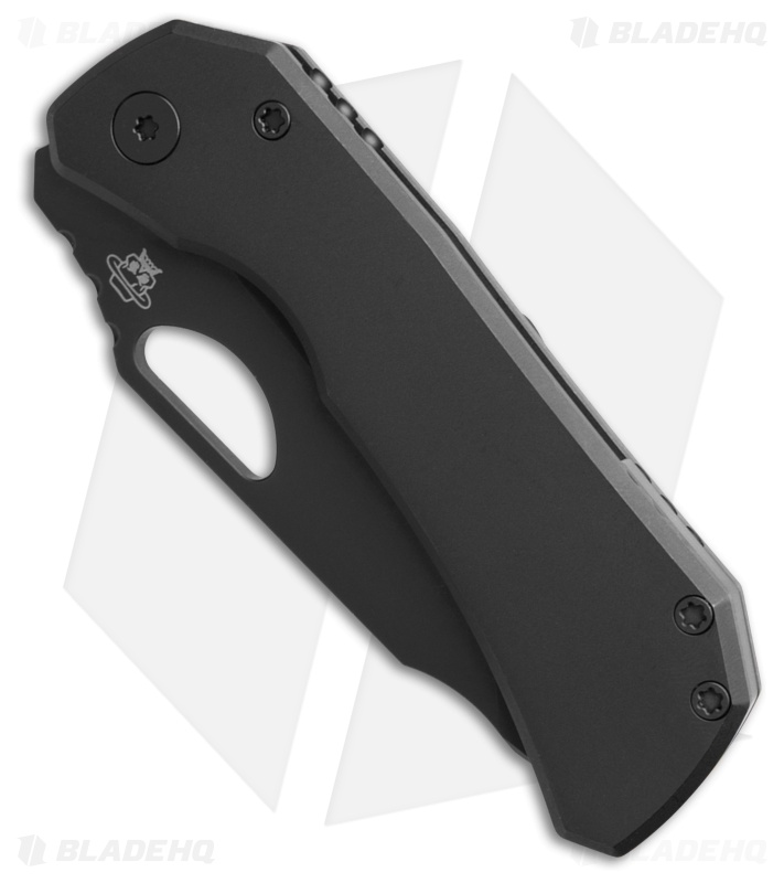 Deadman Design Co. Elixir Black Ti Clip Point DLC Stonewash