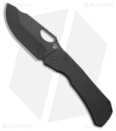 Deadman Design Co. Elixir Black Ti Clip Point DLC Stonewash