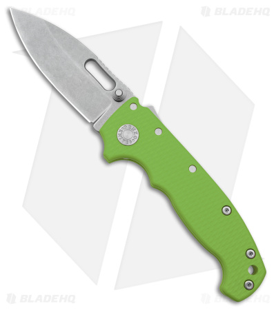 Demko Knives MG AD20S Slicer Neon Green G-10 (SW) - Blade HQ