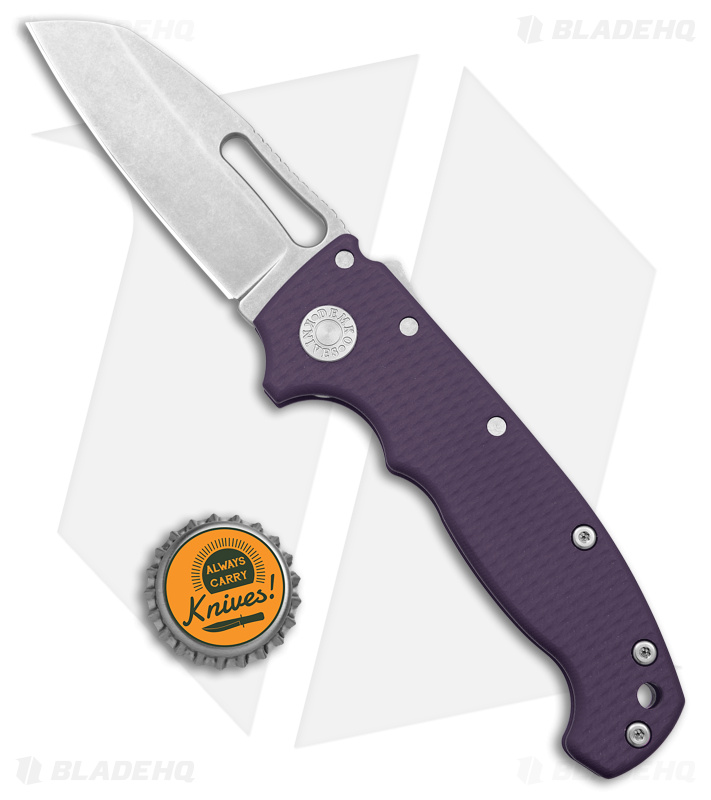Demko Knives MG AD20S SSF Shark Purple G-10 (SW) - Blade HQ