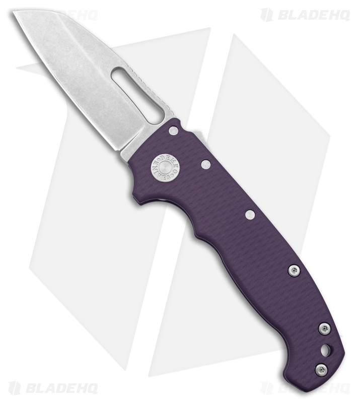 Demko Knives MG AD20S SSF Shark Purple G-10 (SW) - Blade HQ