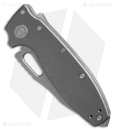 Demko Knives Shark-A-Tac Spike Carbide Shark-Lock Knife Smooth Ti (3.5" SW)