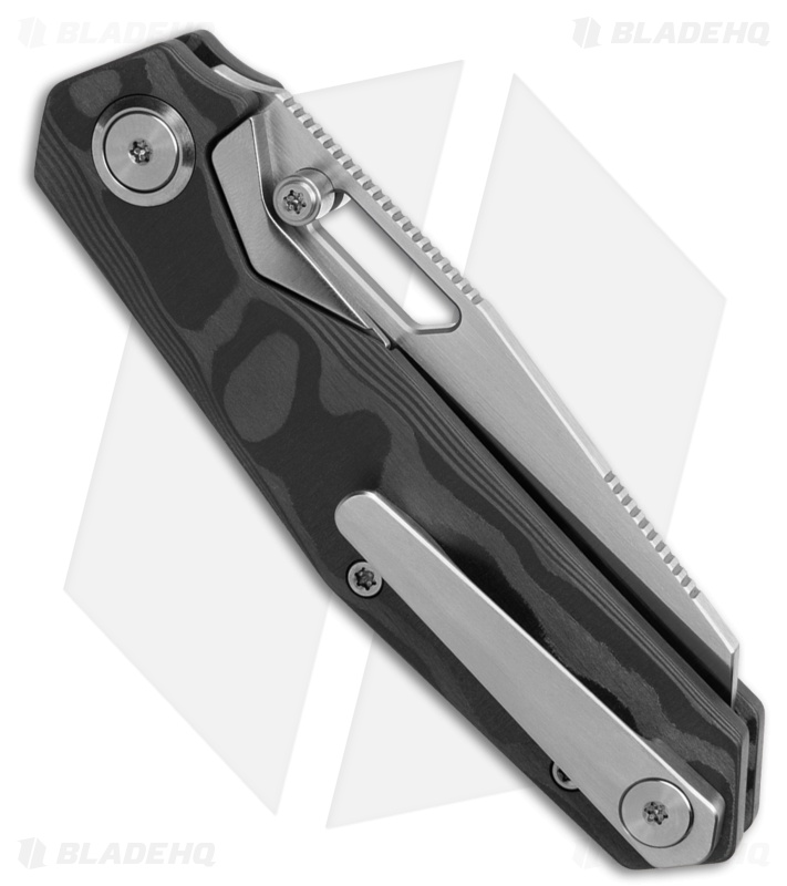 Divo Knives SmallBoy Liner Lock Knife Black Pearl CamoCarbon (3" Satin S90V)