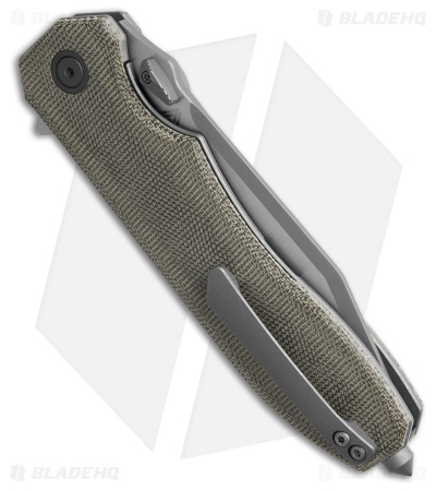 Eikonic + Sig Sauer Validus Liner Lock Knife Canvas Micarta (3.8" Two-Tone)