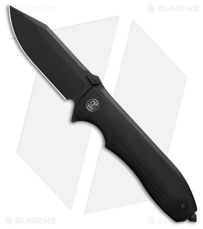 Eikonic + Sig Sauer Validus Liner Lock Knife Matte Black G-10 (3.8" Black PVD)