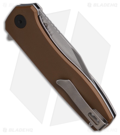Eikonic + Sig Sauer Xiphos Liner Lock Knife Coyote Brown G-10 (3.4" Two-Tone)