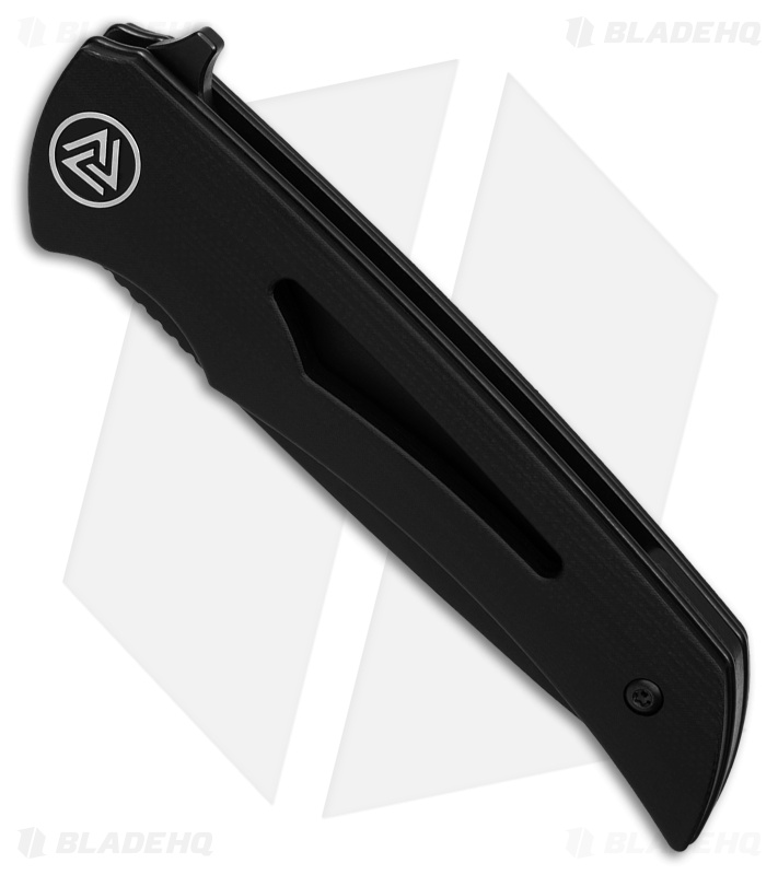 Eikonic Aperture Liner Lock Folding Knife G-10 Black (3.2" Black) 