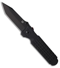Fox Knives Predator Evolution Liner Lock Knife Black FRN (3.7" Black Niolox)