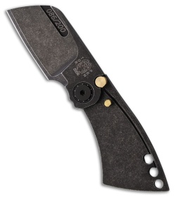 Max Knives Max Knives Black Sepia Frame Lock Knife (1.38" Blk Stonewash) - $55.95 at Blade HQ
