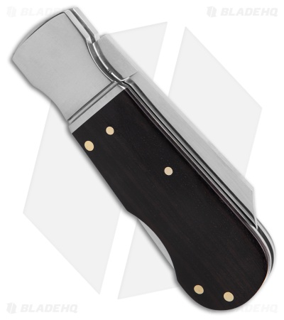 Finch Knife Co. Pretty Boy Lockback Knife Blackjack Sandalwood (2.75" Satin)