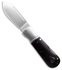 Finch Knife Co. Pretty Boy Lockback Knife Blackjack Sandalwood (2.75" Satin)