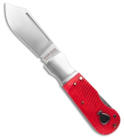 Finch Knife Co. Pretty Boy Lockback Knife Bloodline Sawcut Bone (2.75" Satin)