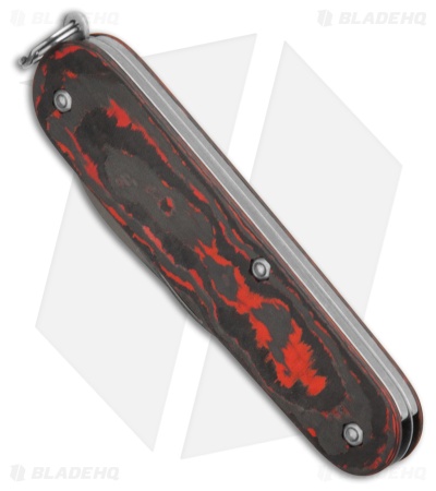 Flytanium Lava Flow Fat Carbon + Victorinox Cadet Knife