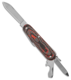 Flytanium Lava Flow Fat Carbon + Victorinox Cadet Knife