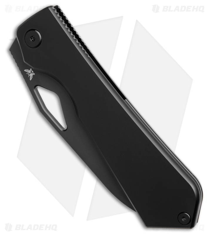 Flytanium Theory Frame Lock Knife Black Titanium (3.5" Black DLC)